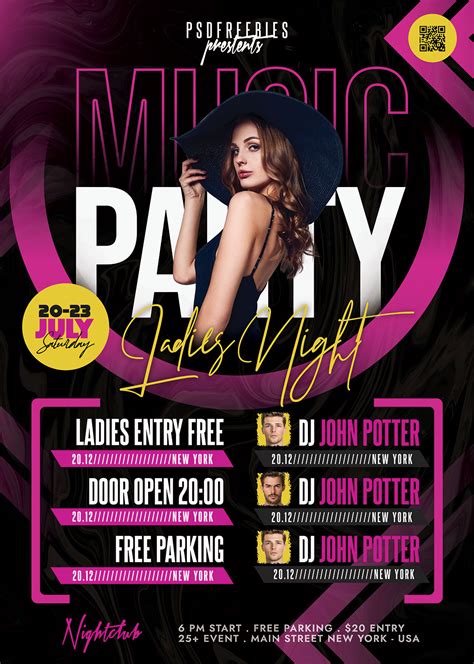 club flyer template